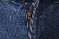 Pantalones rectos microelásticos informales de moda lavados de mezclilla personalizados para hombres nuevos de primavera y otoño - details 18
