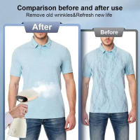 1pc Alumbrado Portátil De Vapor Para Ropa Eliminador De Arrugas Para El Hogar Y Viajes Quíntuple Y Fácil De Usar - details 5