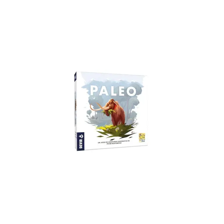 PALEO Juego de Mesa Cooperativo de Supervivencia en Edad de Piedra editado por Devir - 1