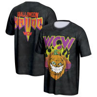 Camiseta Corta Yeet Shopping Wrestling Deportiva Casual Azul Impresión Digital Top Transpirable Secado Rápido Hombre Primavera Verano - details 3