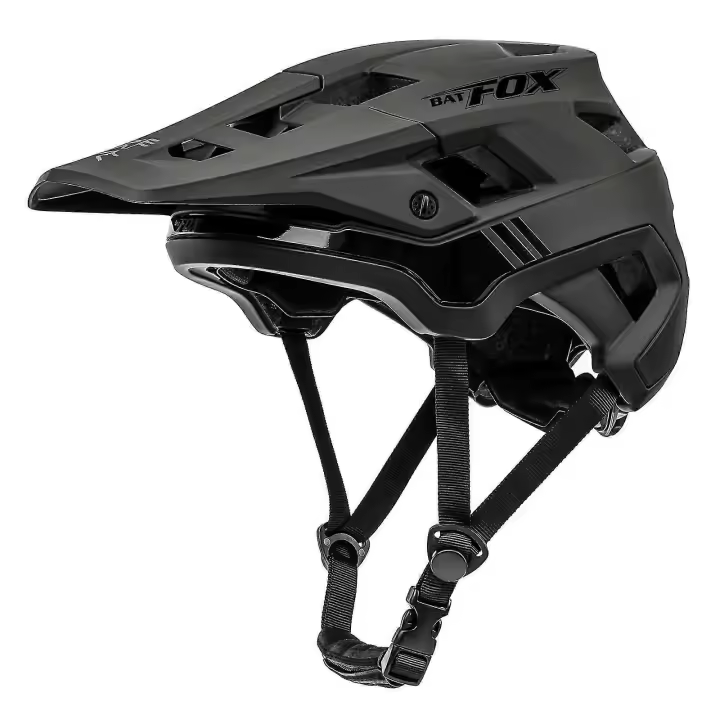 BATFOX Mountain Bike Helmet LA303-105 MTB Cycling Sports Bicycle Helmet for Youth Adults Men Women with Removable Visor (3 sizes, 6 colors) - 1