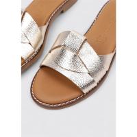Sandra Fontán LIA Sandalias Planas Mujer Dorado - details 1