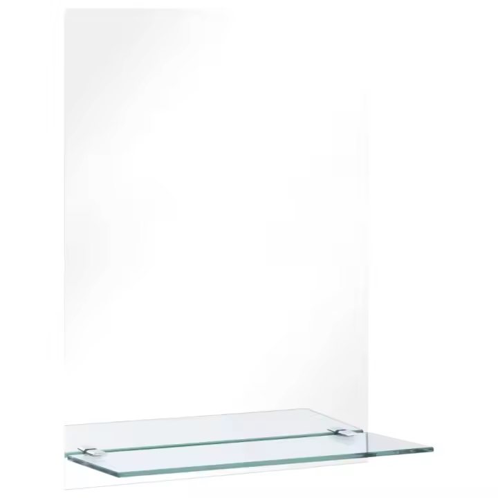 Espejo de maquillaje con estante de Vidrio Templado 40x60 cm - 1