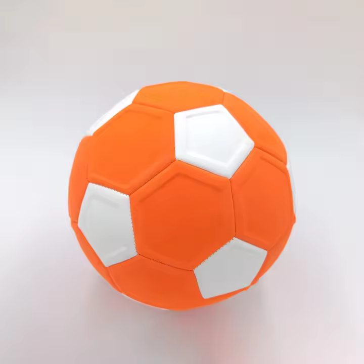Balón 4 DE Fútbol (5-7) Partido de entrenamiento de Fútbol Curved indentación Máquina giratoria Coser Fútbol de Arco Eva - 1