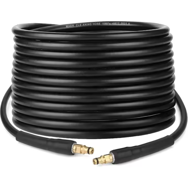 Manguera de repuesto para lavadora a presión de 10 m para Karcher K Series K2, K3, K4, K5, K7, conector rápido tipo clic... (10) - 1