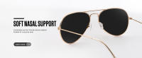Aviator sunglasses for men