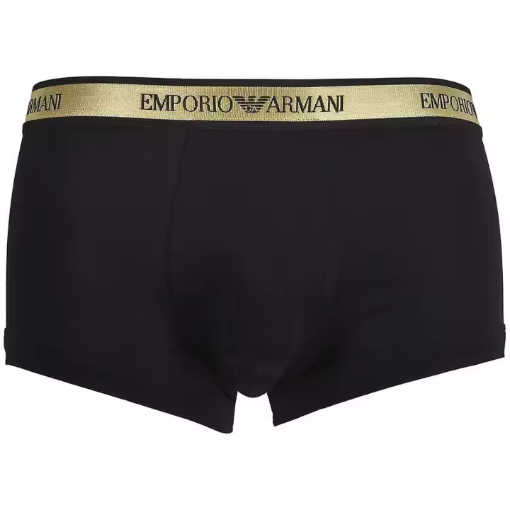 Pantalon Corto Emporio Armani 2Pack Trunk para hombre en color negro - 1