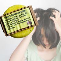 Champú Sólido Cuero Cabelludo Sensible. Pumarshop Cinnia Natura. Sin Parabenos Ni Siliconas. Apto Veganos. Calma el Picor y Suaviza tu Cuero Cabelludo. - details 0