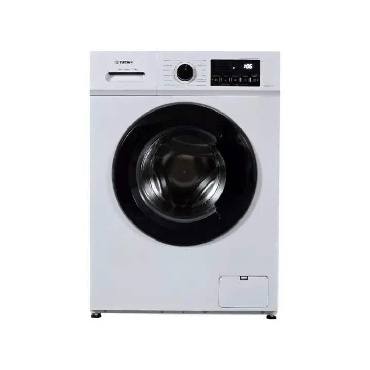 LAVADORA ELECSAN WM712INBW 7KG 1200rpm MOTOR INVERTER COLOR BLANCO - 1