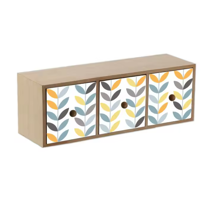 Caja-Joyero Versa Erin 11 x 11 x 33 cm Madera MDF - 1