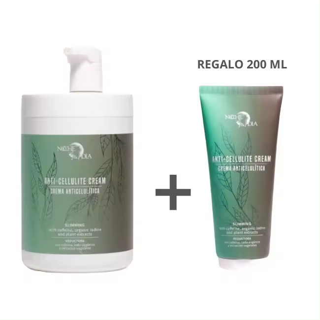 Pack Noche y Dia Crema Anticelulítica Reductora1000+ 200 ml GRATIS  - Remodelante - 1