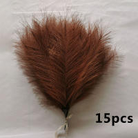 15pcs Bouquet De Pampas Artificial Para Decoración De Casamiento Y Fiestas DIY Flores De Planta Falsa Para Vaso Decorativo - details 13