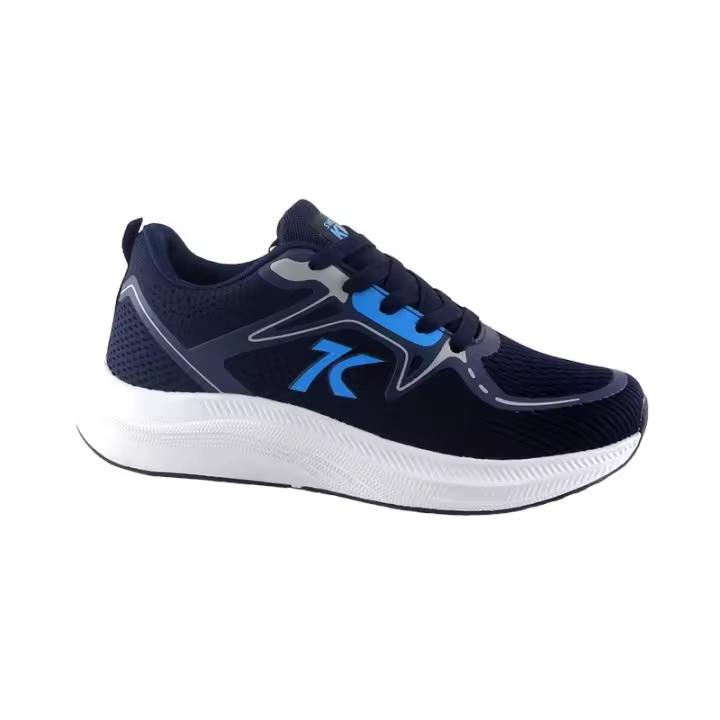 Sweden Kle Deportivo Hombre Con Plantilla Confort  Referencia: 252151 Negro y Marino Sweden Kle Zapatilla deportiva de hombre cómoda y ligera fabricada en Textil transpirable color negro con detalles grises y Marino  * Plantilla confort y - 1