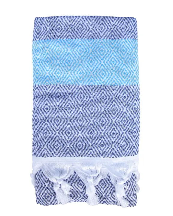 SUN & SURF Toalla de Playa Fina Pestamal Muy Grande - Doble 140x180 Ligera con Gran Capacidad de Absorción y Secado. Algodón 100% - Alta Calidad. - 1