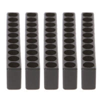 Organizador De Soporte Para Punzón De Destornillador 5pcs Con 10 Agujeros Y Mango De 1/4 Pulgada Herramienta Eléctrica Para Reparación De Electrónica - details 2