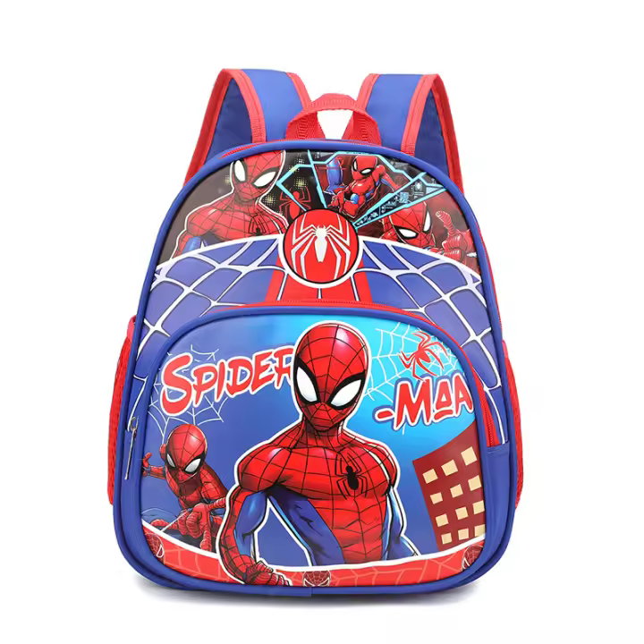 Mochila Infantil Spiderman 30x25 cm – Mochila Escolar para Niños con Estampado de Spiderman, Resistente, Ligera y Cómoda, Ideal para Colegio, Excursiones y Actividades Diarias - 1