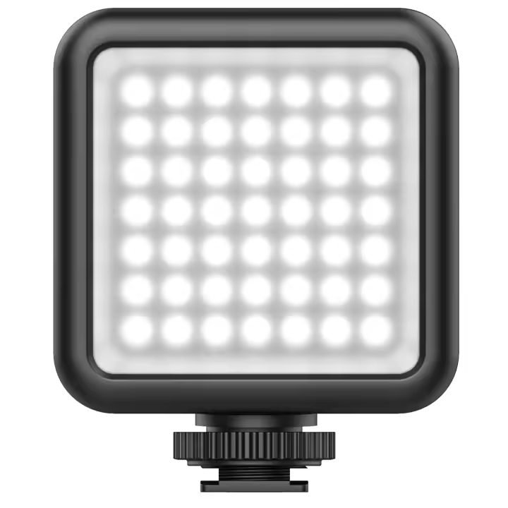 Ulanzi Luz LED Portátil VL49 Compacta 5500K, 49 LEDs Alta Calidad, Batería Recargable 2000mAh, CRI 95+, Expandible con Monturas Zapata Fría, Ideal para Videografía, Fotografía, Streaming y Videollamadas - 1