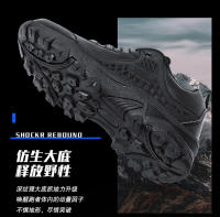 Botas Tácticas Impermeables Y Resistentes Para Montañismo Y Camping De Cuero Y Nylon Para Entrenamiento Militar Y Trekkking Unisex - details 4