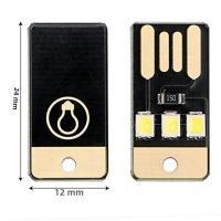 Luz De Libro Mini 40 Pack 2835SMD Lámpara De Lectura LED 5V 0.2W USB Compatible Con Power Bank Computadora Y Laptop Luz Nocturna Rectangular - details 3