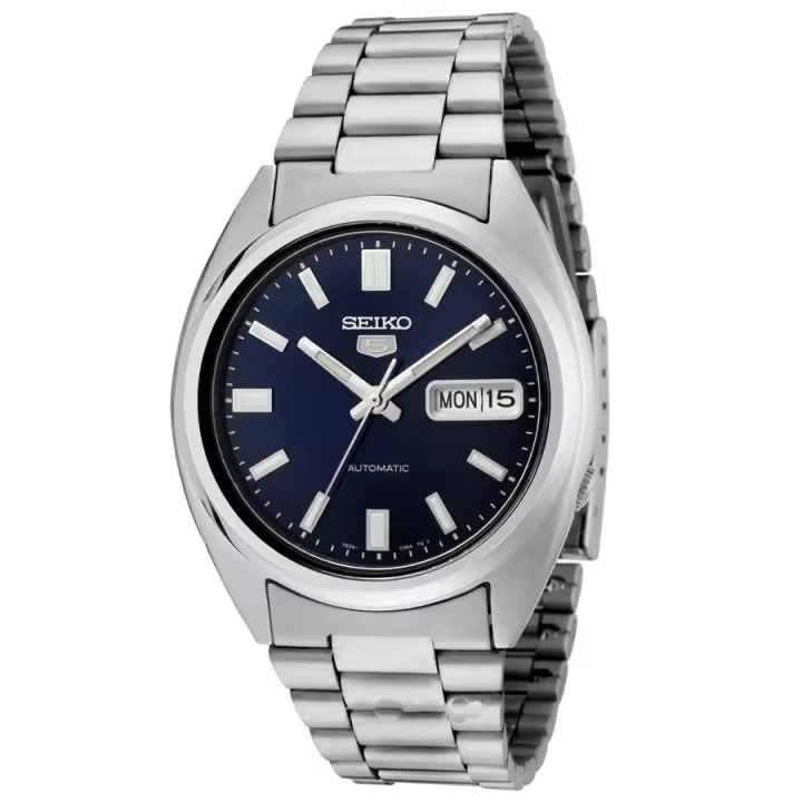 SEIKO Series 5 SNXS77K1 ELEGANT Reloj Automático de Pulsera de Acero para Hombre Azul Marca - 1