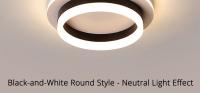 Modern LED Chandelier Iluminación Interior Para Pasillo Sala De Estar Luz De Techo De Acrílico Montaje En Superficie Luz Dimmable Decoración De Hogar - details 17