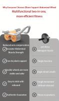 BOPORO Rueda de Ejercicio Abdominal Suave y Silenciosa para Entrenamiento Muscular Abdominal - details 5