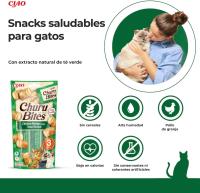 Pack de 3  Churu Bites Bocaditos Receta De Atún Para Gatos 3X10gr - details 1