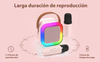Karaoke 2 Micrófonos para Niños