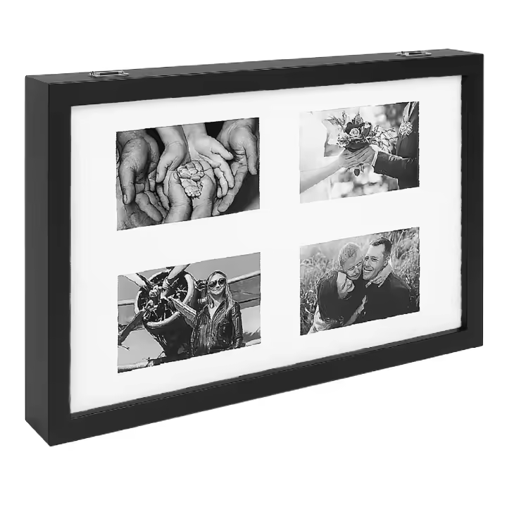 Tapa Contador Luz, Rectangular, Diseño 4 Fotos, Material Plástico, Medidas 48 x 7 x 32 cm, Abatible - 1