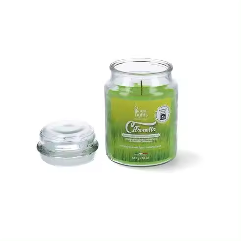 Vela Citronela en Tarro 510ml Magic Lights - 1