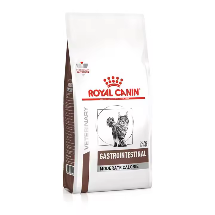 Pack de 3 Royal Canin Pienso Gastrointestinal Moderate Calorie para Gato 0,4kg - 1