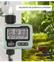 Eshico HCT-322 Timer De Agua Automático Para Jardín Máquina De Riego Digital Inteligente Con Válvula De Soplete Para Uso Exterior Ahorro De Agua Y Tiempo - details 7