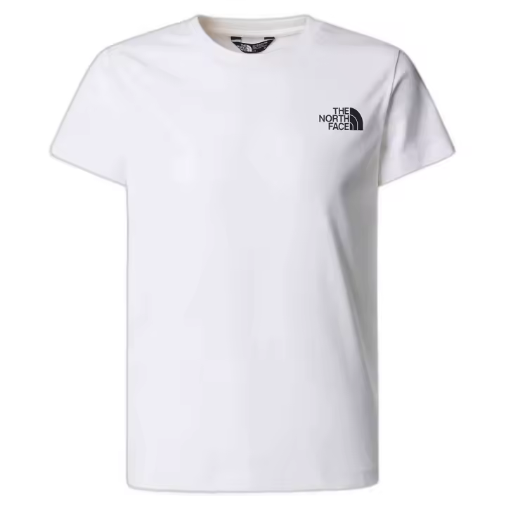 Camiseta de Manga Corta The North Face Nse para niños en color blanco - 1