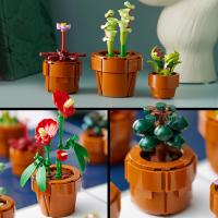 Lego Icons Plantas Diminutas LEGO Botanical  con 9 Flores Artificiales para Construir en Maceta Lego 10329 - details 3