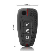 Funda De Llave De Coche En Silicona Para Ford Ranger C-Max S-Max Focus Galaxy Mondeo Transit Tourneo Custom Ecosport Accesorios - details 2