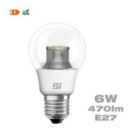 ORION91 Bombilla LED SMD ESFERICA TRANSPARENTE CERAMICA 6W (=40W) 470lm E27 230º Blanco Neutro 4000K 25.000H Nine&One - details 0