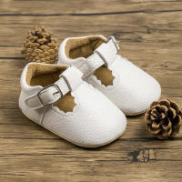 Zapatos Para Bebé Recién Nacidos Niño Y Niña PU Cuero Antideslizante Suela De Goma Alta Calidad Comodidad Primera Pasos Todoterreno Transpirables Tallas Reales - details 3