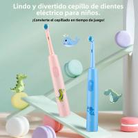 Cepillo De Dientes Eléctrico Inteligente Para Niños Con 4 Cabezas De Limpieza Rotativa Suave 3 Modos De Limpieza Tiempo De Cepillado - details 6