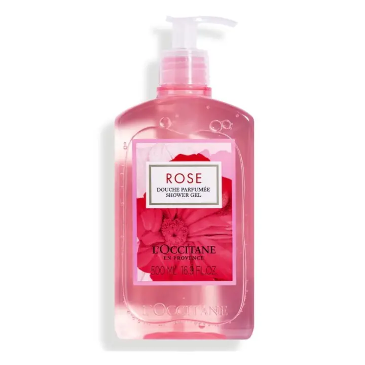 L'Occitane Gel de Ducha Rosa Perfumado 500ml Fragancia exclusiva y duradera - 1