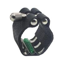 Ligadura De Boquilla De Clarinete Soprano En Cuero PU Accesorios Para Instrumentos Musicales Parte De Bocal De Goma - details 2