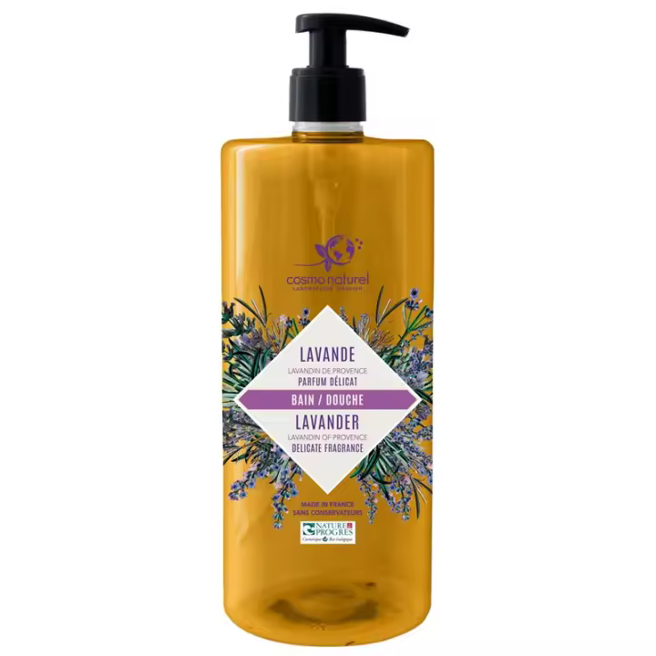 Gel de ducha lavanda Cosmo 1L Bio - 1