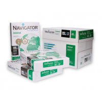 Caja 'Navigator' papel A4, 80 gramos, alta calidad, 5 paquetes de 500 hojas, multifunción - details 0