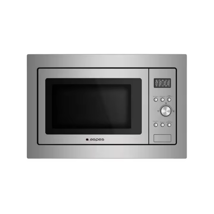 Microondas integrable Aspes AMWI2701DGX 20L con grill 8 programas inox - 1