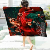 Toalla De Playa CR7 Cristiano Ronaldo Microfibra Absorbente Secado Rápido Suave Para Yoga Natación Senderismo Toalla De Baño - details 10