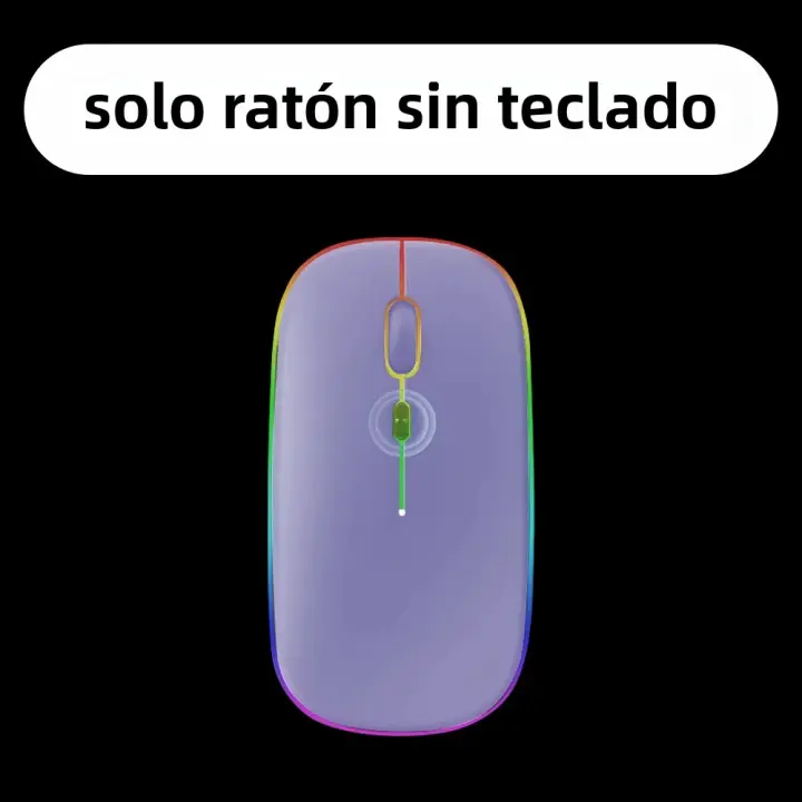 Teclado Inalámbrico Con Iluminación Para iOS Android Windows Y Mac Compatible Con iPad MatePad Laptop 10 Pulgadas Recargable - 1