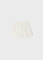 Mayoral Pantalón Corto de Niña Beige con Goma Ajustable y Cremallera Lateral - Comodidad y Estilo para el Verano - Short niña - Ropa Infantil Niña - Pantalón de Moda Primavera/Verano - details 2