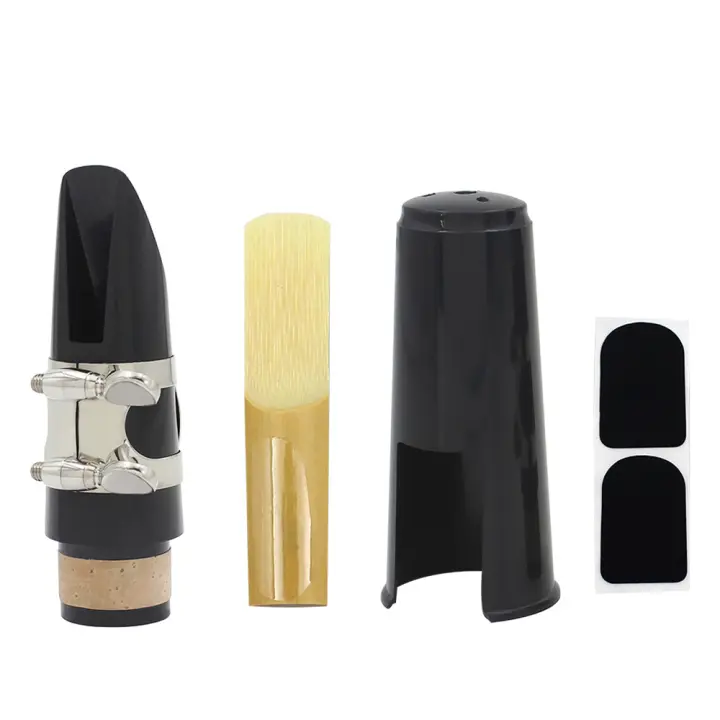 Mandíbula De Clarinete Bb Bakelite Accesorios Profesionales Tradicionales Con Arco Y Reparaciones De Boquilla - 1