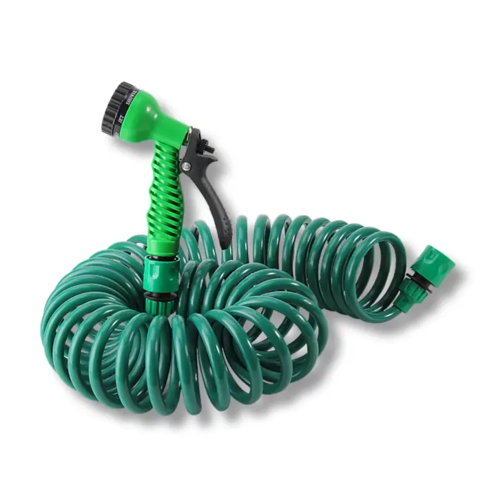 Manguera Extensible Verde LILI HOME 15m - Incluye Pistola de Riego - 1