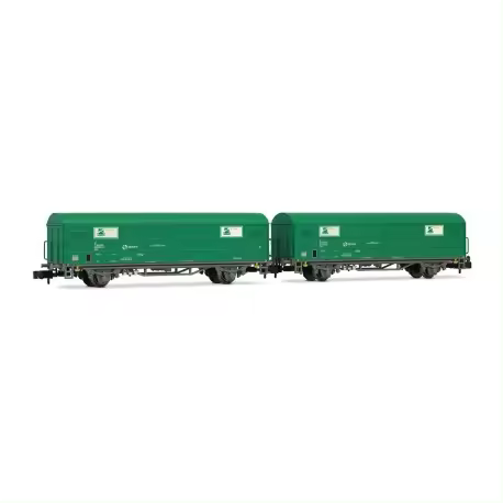 ARNOLD - Set de dos vagones JPD ''TEM'', RENFE. - 1