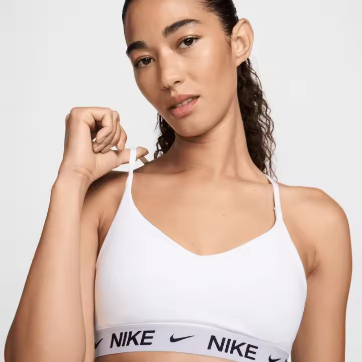 Sujetador Nike Blanco | Soporte y Comodidad para Entrenamientos - 1